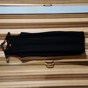 Black Mid-Calf Dress